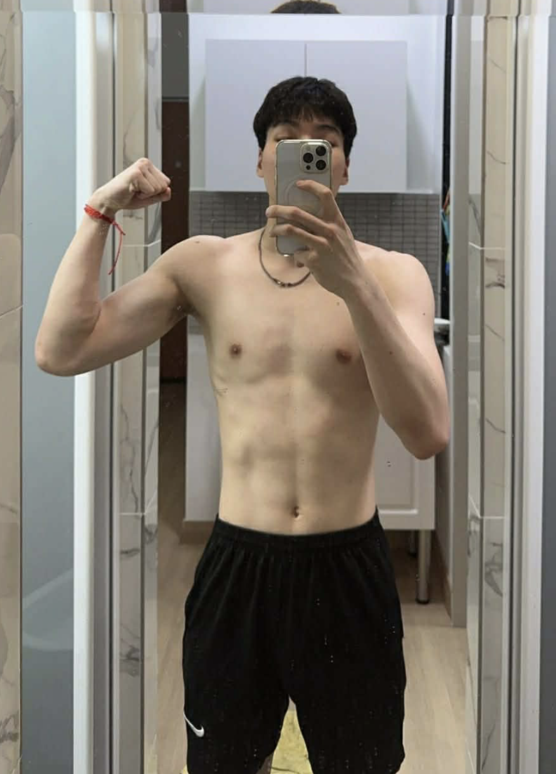 恐龍 before 體態照片