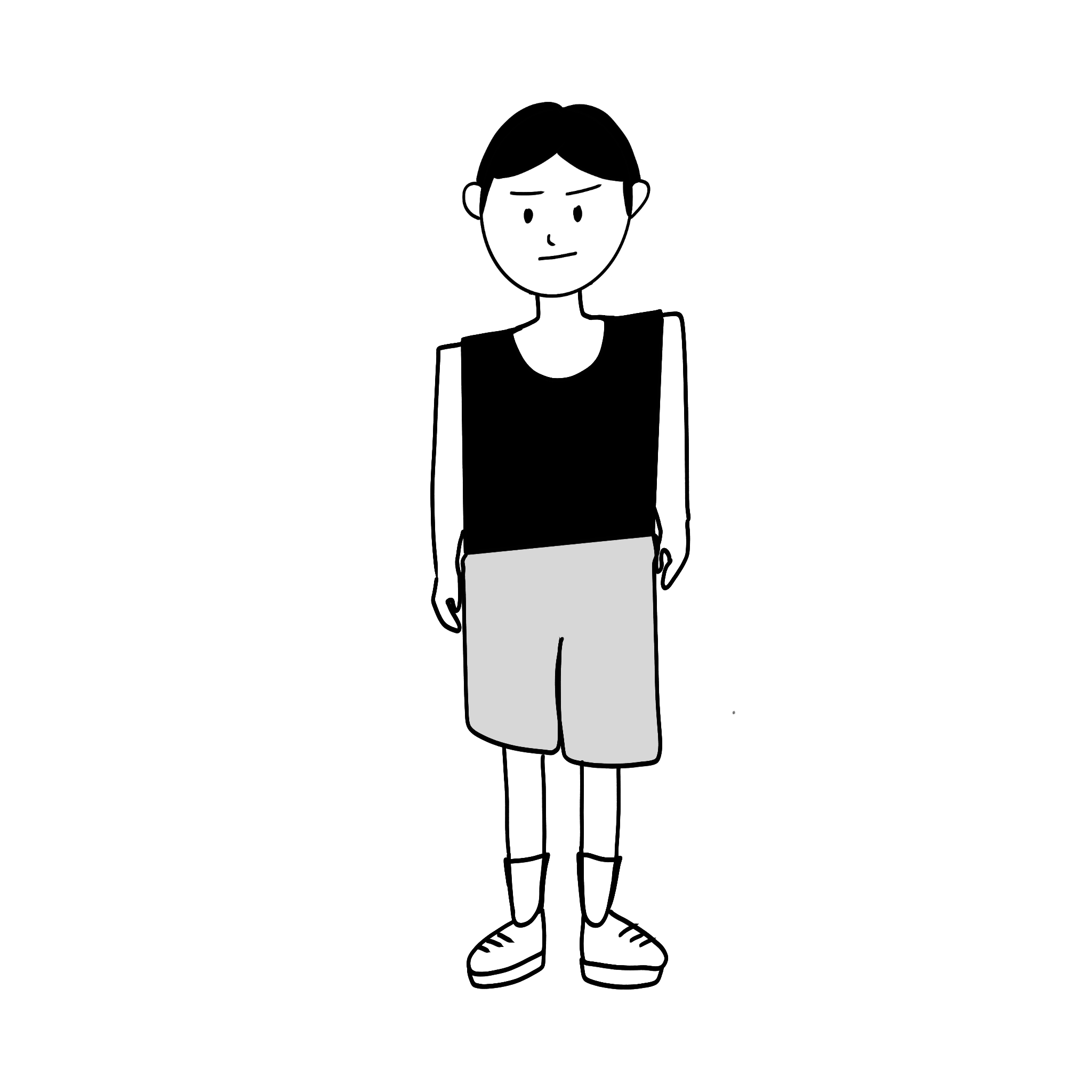 Sam 人物插圖